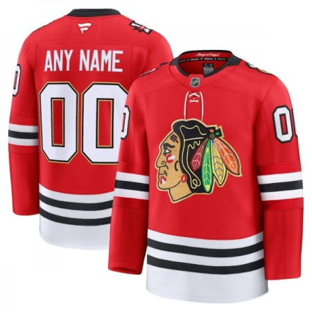 Miesten NHL Chicago Blackhawks Pelipaita Custom 2025-26 Fanatics Centennial Premium Punainen